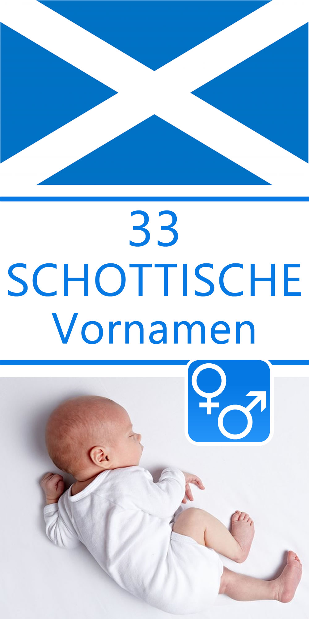 33 schottische Vornamen für Jungen und Mädchen