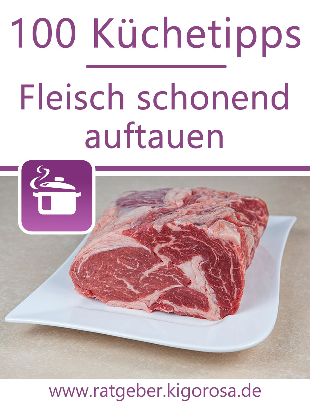 Fleisch schonend auftauen