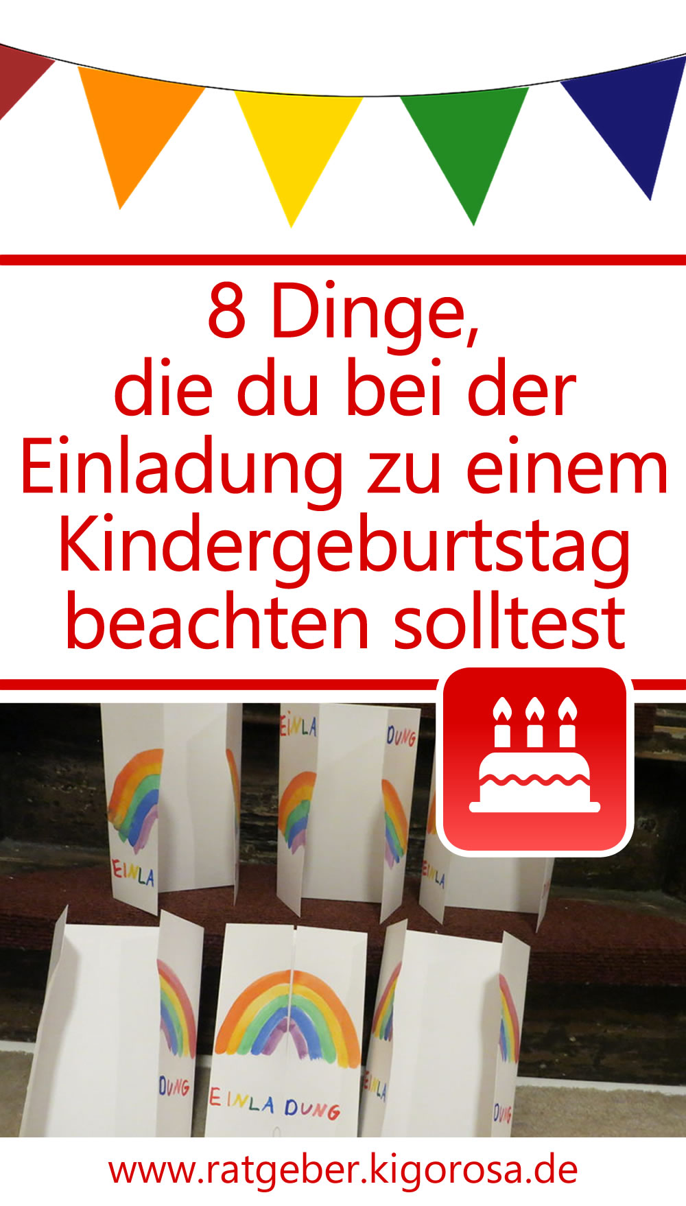 8 Dinge, die du bei der Einladung zu einem Kindergeburtstag beachten ...