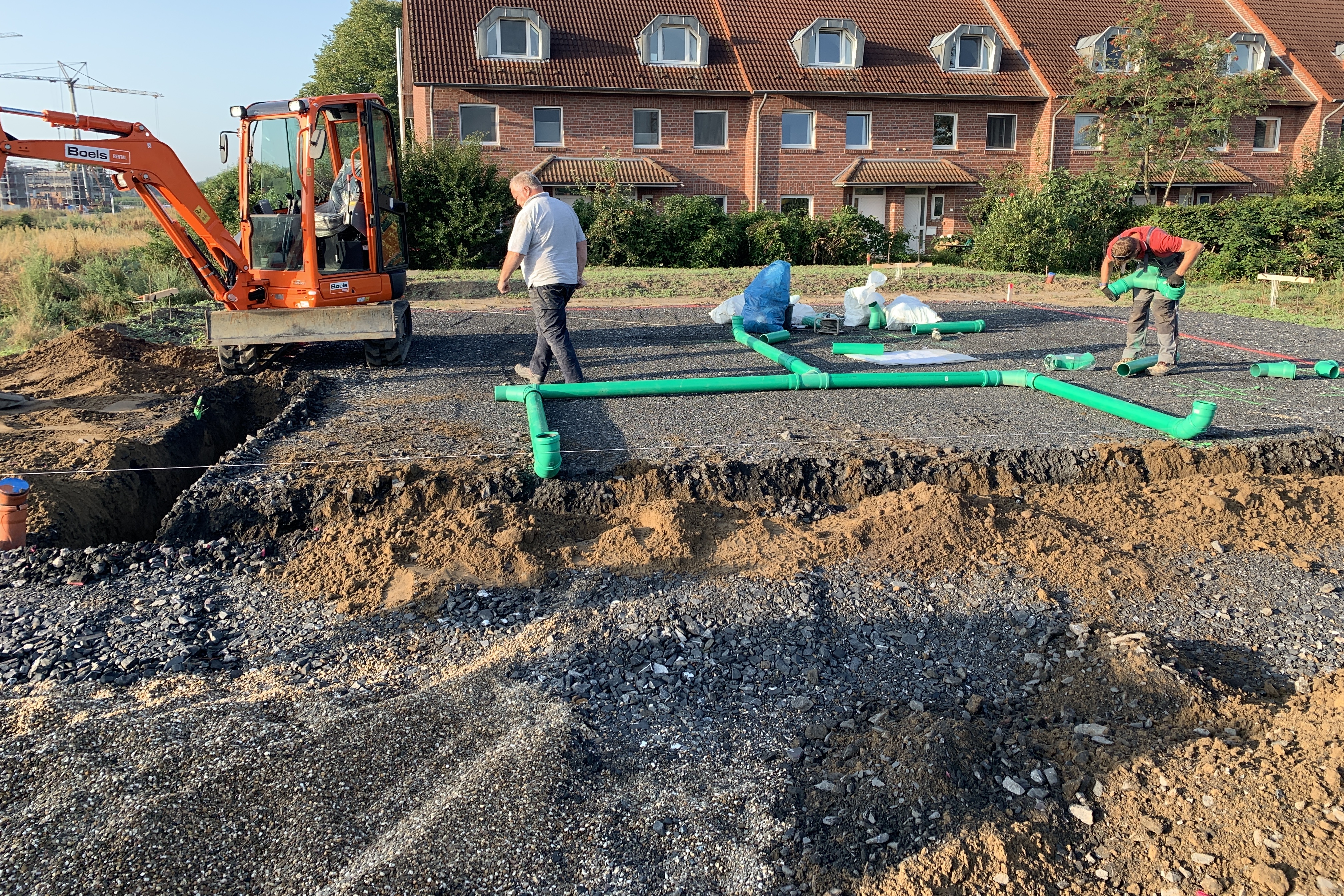 Bodenplatte und Fundament